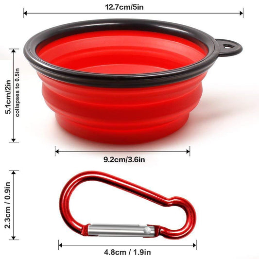Travel Collapsible Dog Bowls
