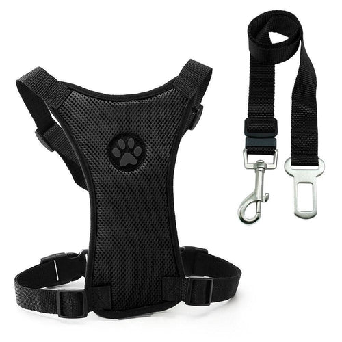 Breathable Mesh Pet Car Safety Chest Harness