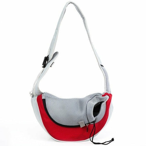 Dog Carrier Bag Breathable Mesh Pet Backbag Outdoor Travel Handbag
