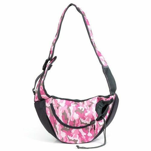 Dog Carrier Bag Breathable Mesh Pet Backbag Outdoor Travel Handbag